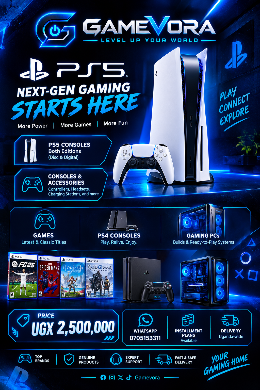 Gaming products showcase