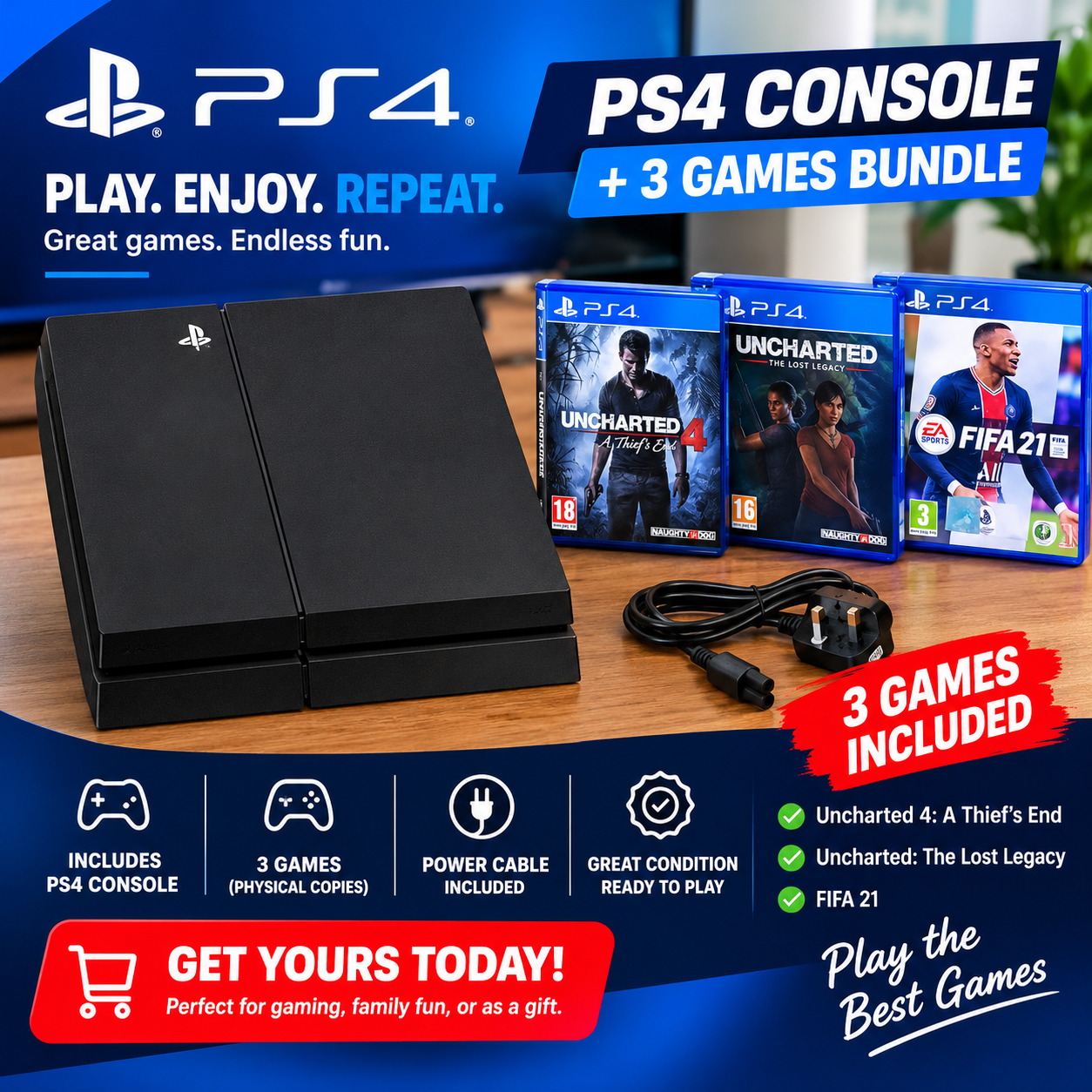 PlayStation 4 console bundle